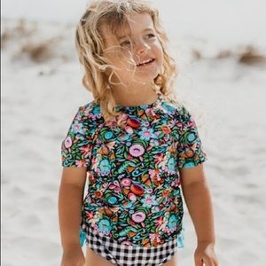 *Toddler girl rash guard